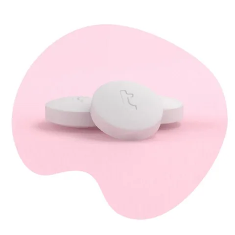 Детская зубная паста без фтора со вкусом клубники T-brush 90 таблеток