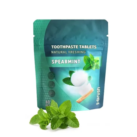 T-Brush Minz Zahnputztabletten - 30 umweltfreundliche Tabletten
