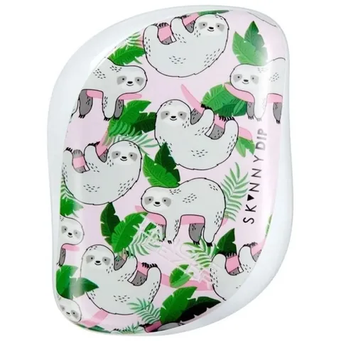 Tangle Teezer فرشاة شعر تانجل تيزر كومباكت ستايلر بطبعة الكسلان