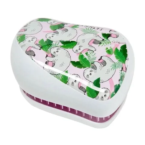 Tangle Teezer فرشاة شعر تانجل تيزر كومباكت ستايلر بطبعة الكسلان