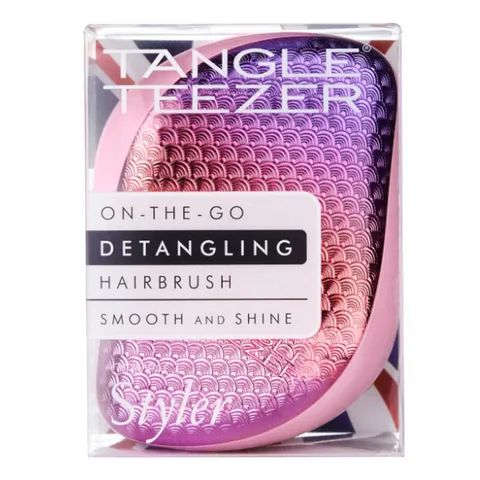 Tangle Teezer Compact Styler Sunset Pink Hair Brush