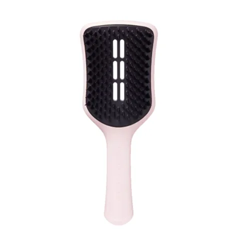 Tangle Teezer فرشاة تانجل تيزر سهلة الجفاف فرشاة كبيرة لتجفيف الشعر والشعر باللون الوردي الداكن