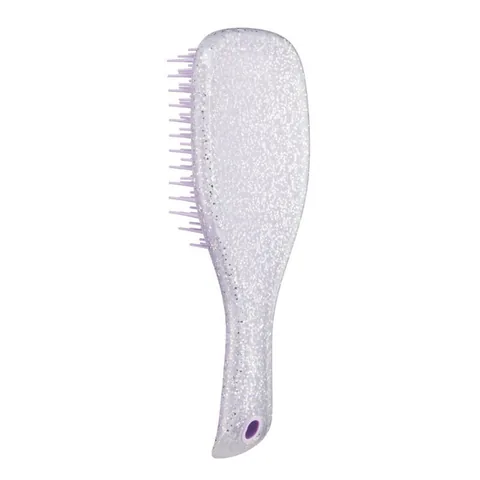 Мини-расческа Tangle Teezer Wet Detangler Серебристый блеск Лиловый