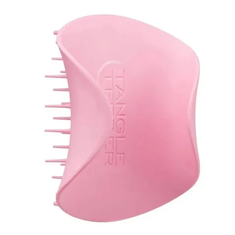 Массажная щетка для волос Tangle Teezer с эксфолиатором для кожи головы - Ярко-розовая