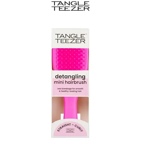 Tangle Teezer Мини-расческа для влажных волос Runway Pink