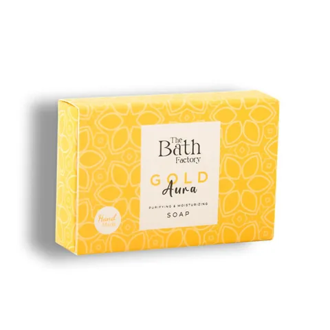 The Bath Factory Hand Face Body Soap - Gold Aura 80 gr