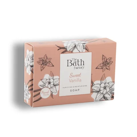 The Bath Factory Hand Face Body Soap - Vanilla 80 gr