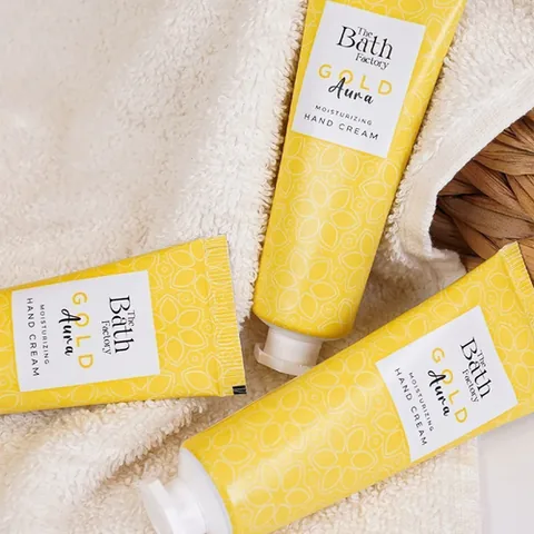 The Bath Factory كريم ترطيب اليدين جولد أورا من ذا باث فاكتوري، 30 مل