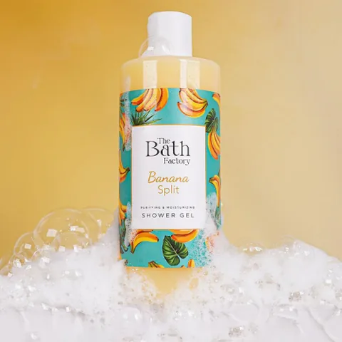 The Bath Factory جل الاستحمام بالموز من ذا باث فاكتوري 400 مل