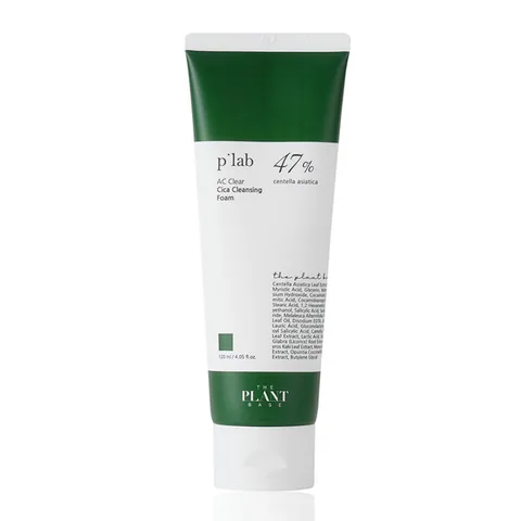 The Plant Base Ac Clear Cica Cleansing Foam 120 ml