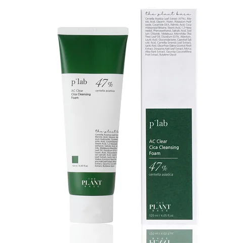 The Plant Base Ac Clear Cica Cleansing Foam 120 ml