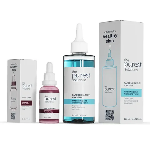 Набор для ухода за кожей и сужения пор от The Purest Solutions