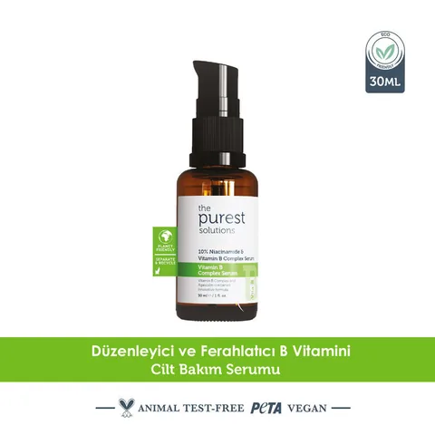 The Purest Solutions Vitamin B Komplex & Niacinamid Serum 30ml