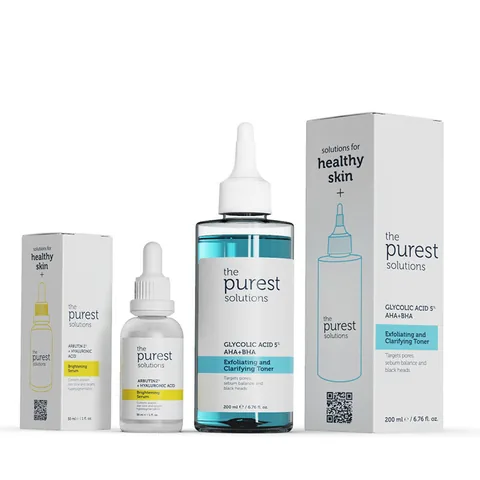 Dunkle Flecken- und Porenbehandlungsset von The Purest Solutions