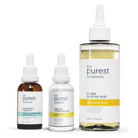 Blackhead- und Pickelbehandlungspflegeset von The Purest Solutions