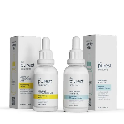 Набор средств по уходу за кожей для проблемной и обезвоженной кожи от The Purest Solutions