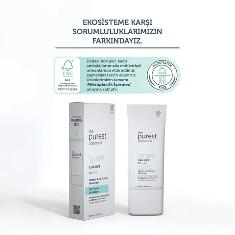 Die reinsten Lösungen SPF 50 Dry Touch Sonnencreme 50ml