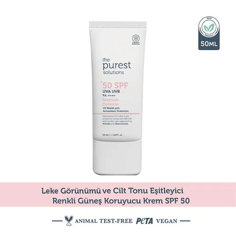 Крем для защиты от blemish SPF50+ 50 мл от The Purest Solutions