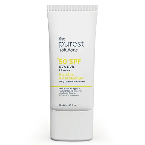 Purest Solutions SPF50+ Unsichtbare UV-Schutzcreme 50ml