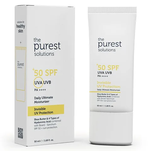 The Purest Solutions Spf50+ Invisible UV Protectin Cream 50 ml
