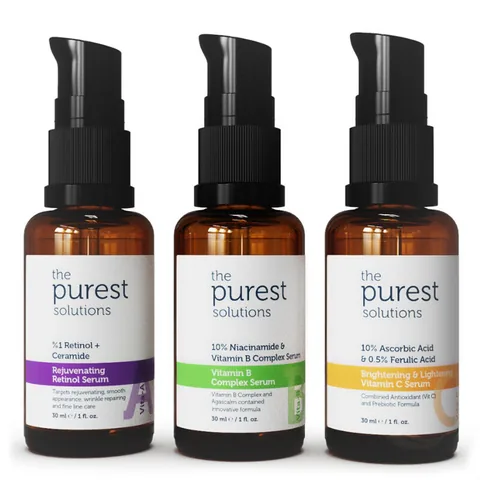 Hautaufhellendes Vitamin-Pflegeset von The Purest Solutions