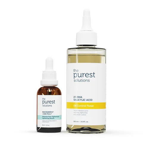 Reine Lösungen Pflege-Set für ölige und Mischhaut von The Purest Solutions