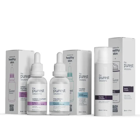 Purest Solutions Anti-Aging Augenpflege Set für jugendliche Haut