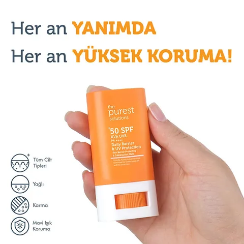 Der reinste Lösungen SPF50+ Hochschutz Sonnenstick 17g