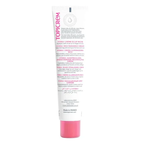 Topicrem Hydra+ Rich Moisturizing Cream 40 ml