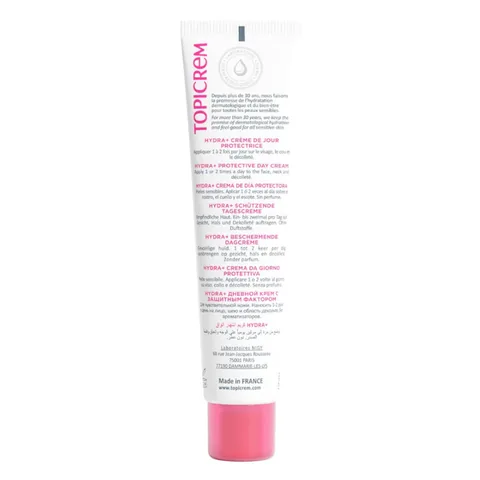 Крем для лица Topicrem Hydra+ SPF50 защитный дневной 40 мл