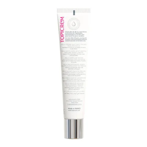Topicrem Mela Nachtcreme für pigmentierte Haut - 40ml