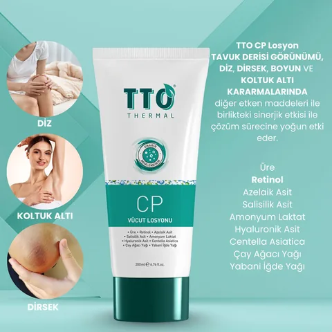 TTO Thermal CP Feuchtigkeitskörperlotion - 200ml