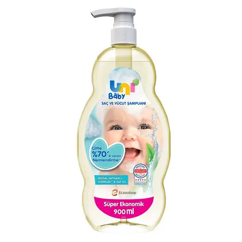 Uni Baby Haar- und Körpershampoo 900ml