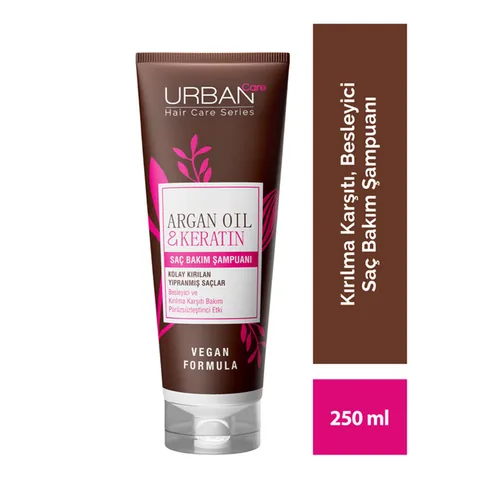 Urban Care Argan Oil & Keratin Hair Care Shampoo 250 ml