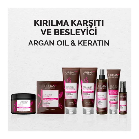 Urban Care Argan Oil & Keratin Hair Care Shampoo 250 ml