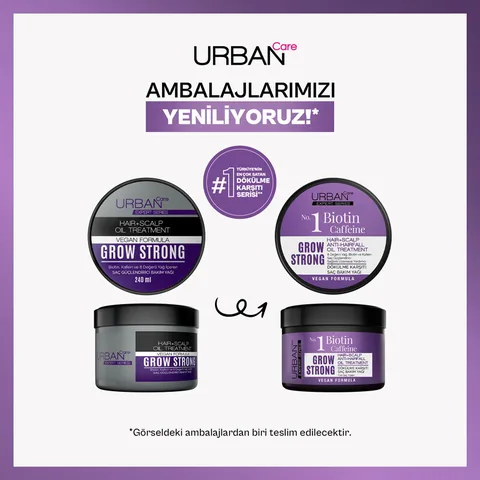 Urban Care Biotin &amp; Koffein Haarwachstumsöl - 240 ml