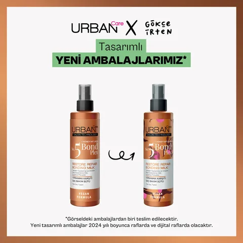 حليب العناية بالشعر رقم 5 بوند بلكس 200 مل من أوربان كير Urban Care