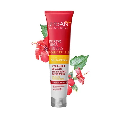 Крем для волос Urban Care Twisted Curls с гибискусом и маслом ши 175 мл