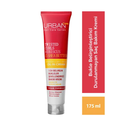 Крем для волос Urban Care Twisted Curls с гибискусом и маслом ши 175 мл