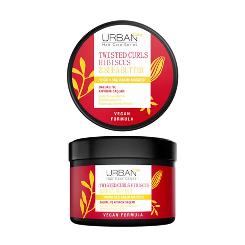 Маска для волос Urban Care Twisted Curls Гибискус - Ши 230 мл