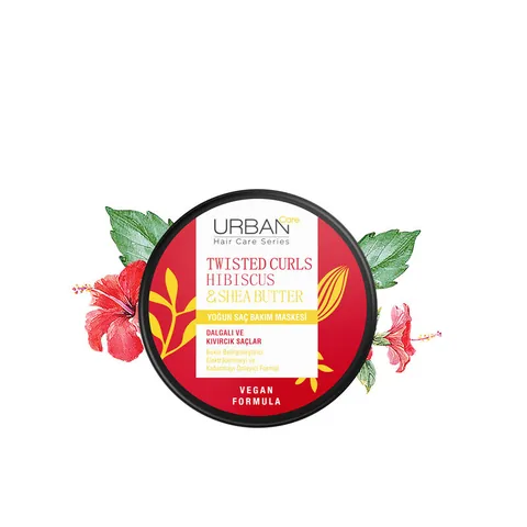 Urban Care Twisted Curls Hibiskus Sheabutter Maske 230ml