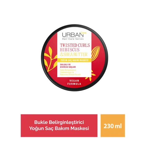 Urban Care Twisted Curls Hibiskus Sheabutter Maske 230ml