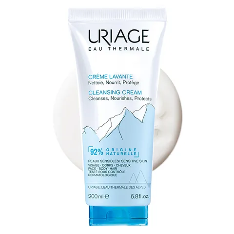 Uriage Reinigungscreme 200ml - Sanfte feuchtigkeitsspendende Formel