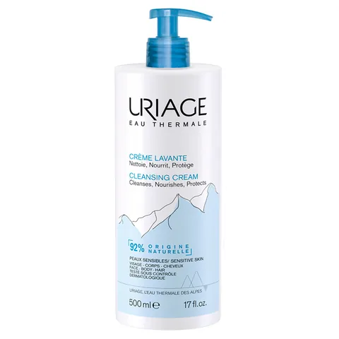 Uriage Creme Lavante Face and Body Cleansing Cream 500 ml
