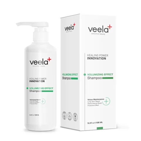Veela شامبو فيلا للعناية المركزة لزيادة حجم الشعر الناعم 500 مل