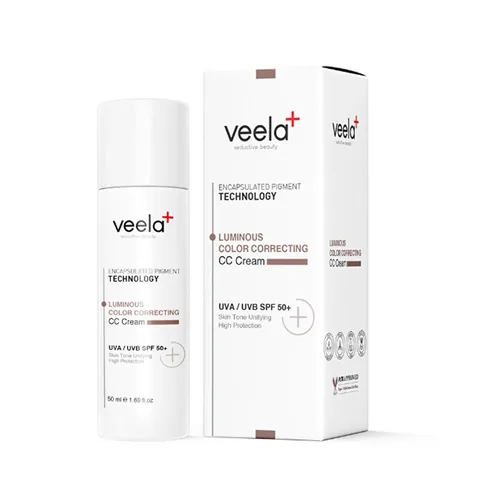 Veela Concealer Skin Tone Equalizer And Anti-blemish Luminous Color Corrector cc Cream Spf50+ 50 ml