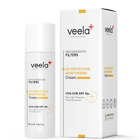 Veela Feuchtigkeitsspendende Sonnencreme LSF 50 - UV-Schutz 50ml