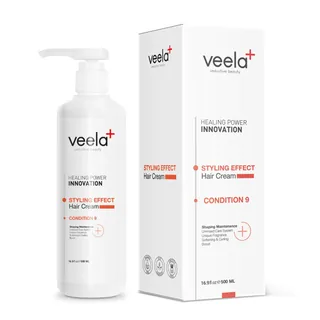 Obtenez des cheveux faciles à coiffer avec la Crème Veela
