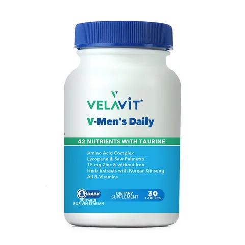 Velavit V-Mens Daily Dietary Supplement 30 Tablet
