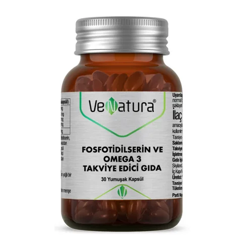 VeNatura Omega 3 & Phosphatidylserin 30 Weichkapseln